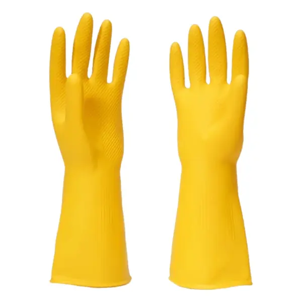 Nanyang Genuine Cowhide Latex Kitchen Gloves - Image 3