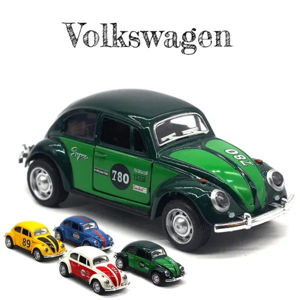 1:32 Alloy Volkswagen Beetle Diecast Model Car - Image 3