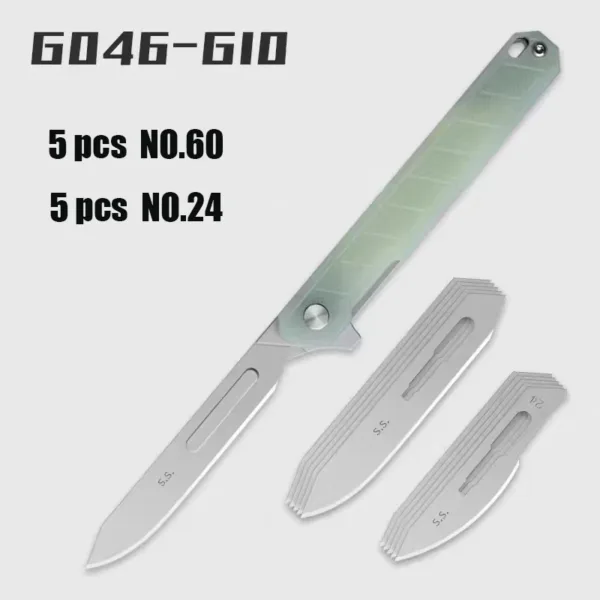 PEI G10 Folding Utility Knife with Clip - Image 11