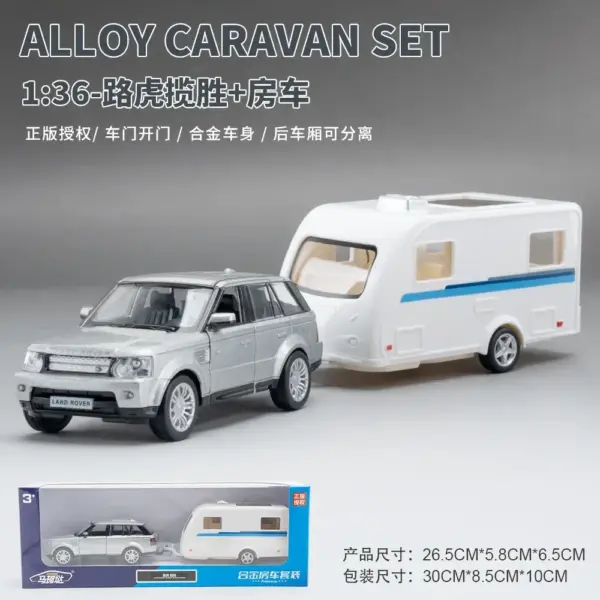 Diecast Alloy Car Model Set Range Rover F150 - Image 6