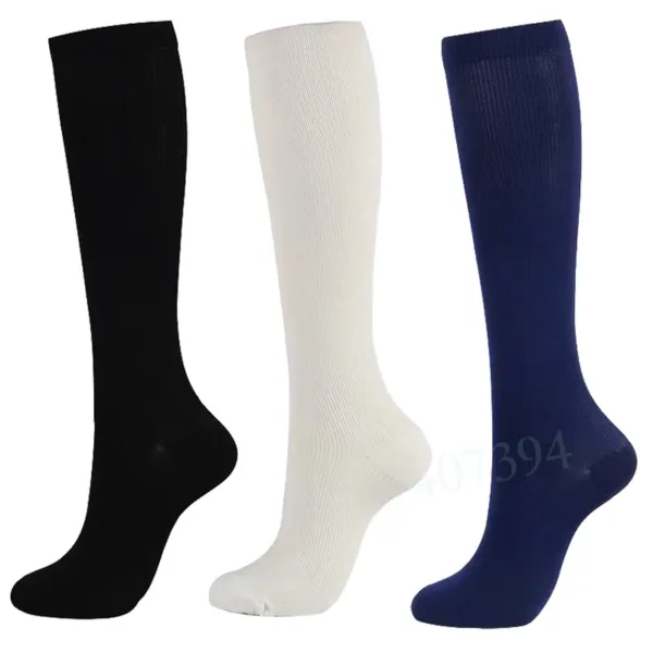 3 Pairs Compression Socks for Men and Women - Image 17