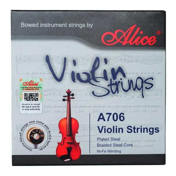 Alice A706 Violin Strings Set for All Sizes - Image 2