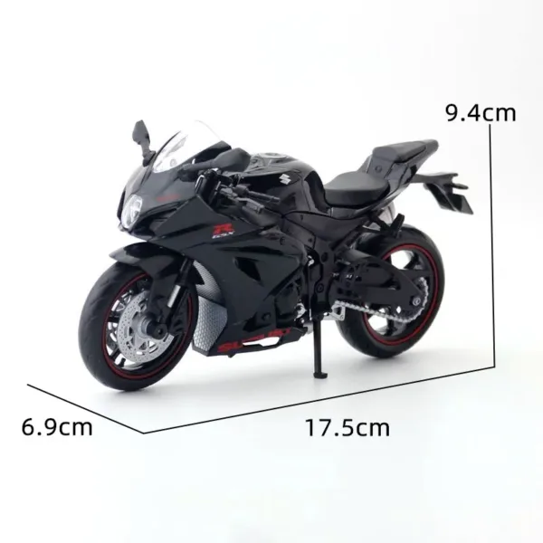 1/12 Suzuki GSX-R1000RR Diecast Metal Model - Image 6