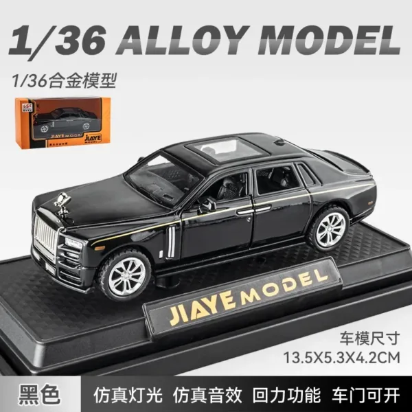 Rolls Royce Phantom Diecast Model Car - Image 5