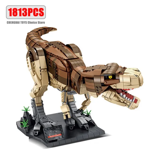 Large Mechanical T-Rex Building Blocks Set - Image 10