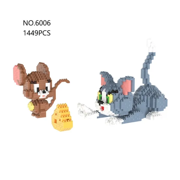 Cute Cat Mini Building Block Toy Set - Image 9