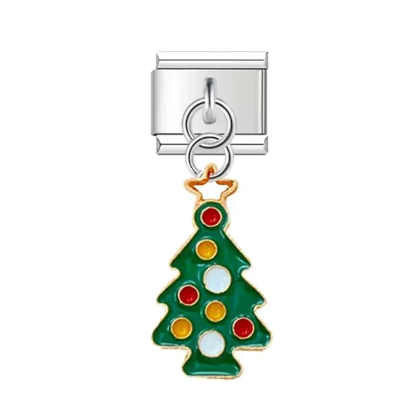 Christmas Tree Charm Links for Bracelets - Image 14