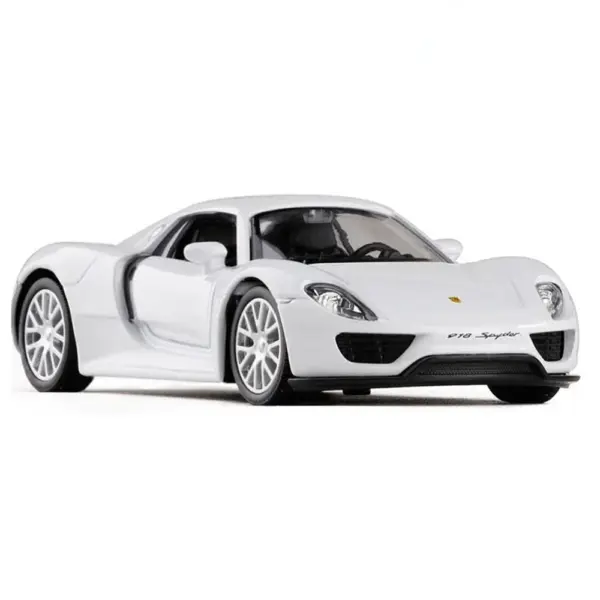 MaKeda Metal Porsche 918 Toy Car Model - Image 6