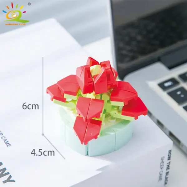 DIY Flower Succulent Building Blocks Set - Image 28