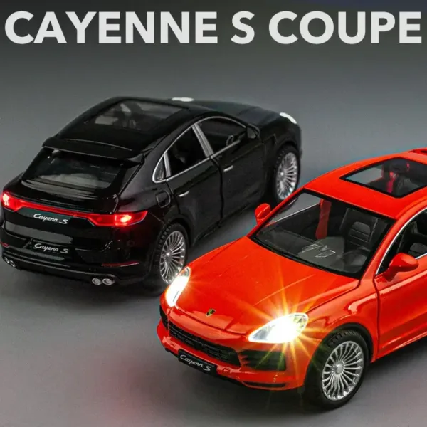 1:24 Porsche Cayenne S Turbo Diecast Model - Image 5