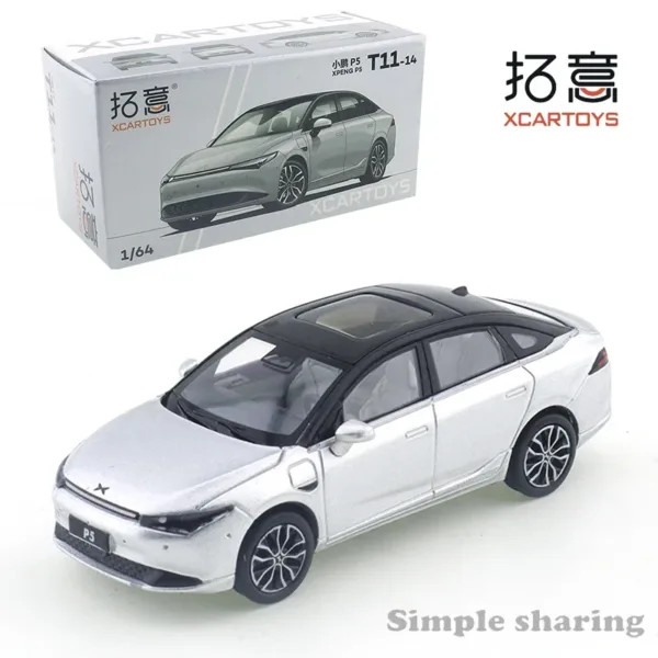 1/64 Scale XPENG P7 Diecast Model Car - Image 12