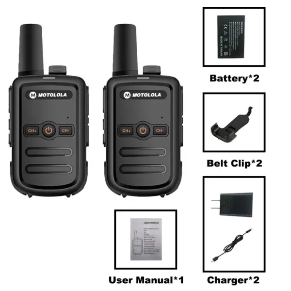 MOTOLOLA C-51 Portable Two-Way Radio 16 Channels - Image 8