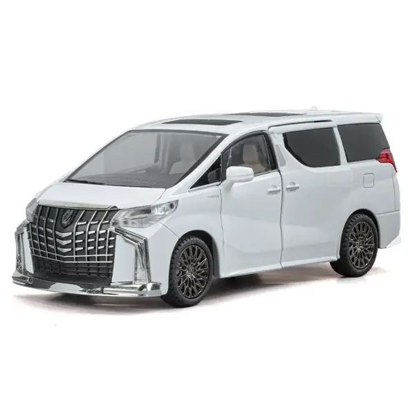 1:24 Toyota Alphard Alloy Model Car Toy - Image 5