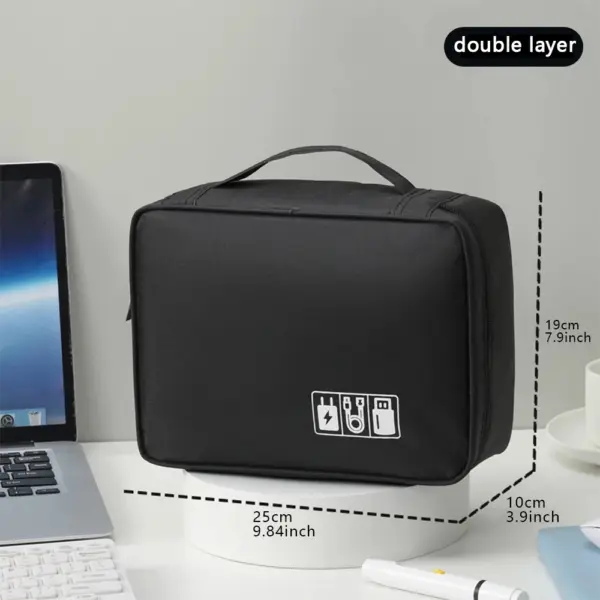 Waterproof Cable Storage Bag for Travel - Image 7