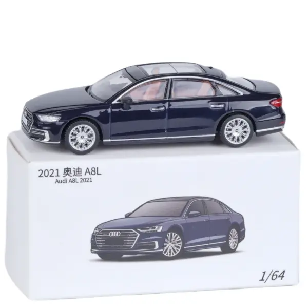 1/64 A8L Luxury Diecast Model Car