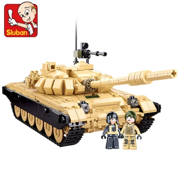 Military Challenger Leopard Tank Building Set 930pcs - Image 7