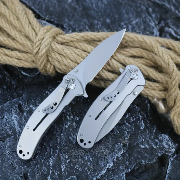 High-Performance Folding Knife with Stainless Steel - Image 3