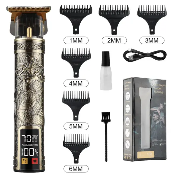 T9 LCD Electric Hair Trimmer for Men - Image 17