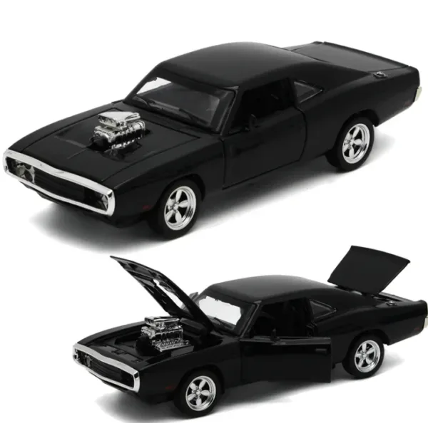 1:32 Fast and Furious Dodge Charger Diecast Car - Image 4