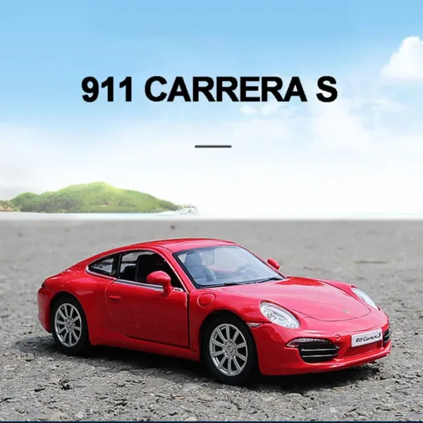 1:36 Porsche 911 Carrera S Diecast Model Car