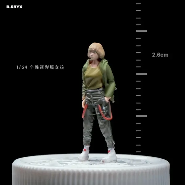 1/64 Scale Painted Fashion Girls Figurine - Image 23