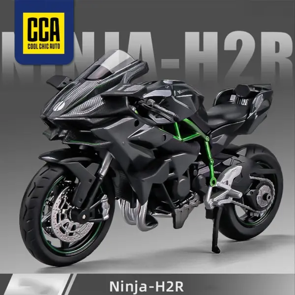 1:12 Scale Die Cast Kawasaki Ninja H2R Model - Image 5