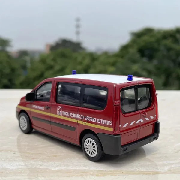 1:43 Diecast Peugeot Van Model Car - Image 4