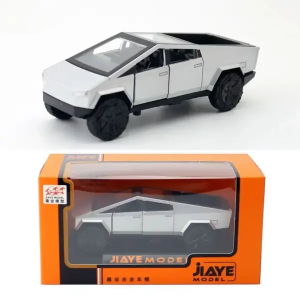 Tesla Pickup Truck 1:36 Diecast Metal Model - Image 7