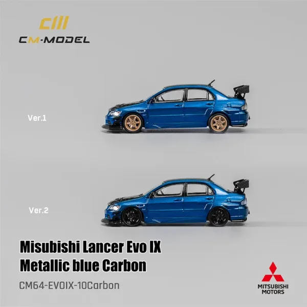 Mitsubishi Lancer Evolution IX Diecast Model 1:64 - Image 3