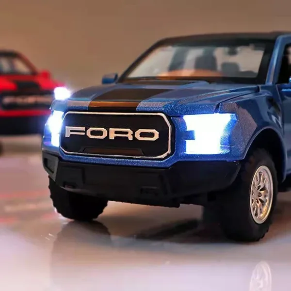 1:32 Diecast Ford Raptor F150 Model Car - Image 6