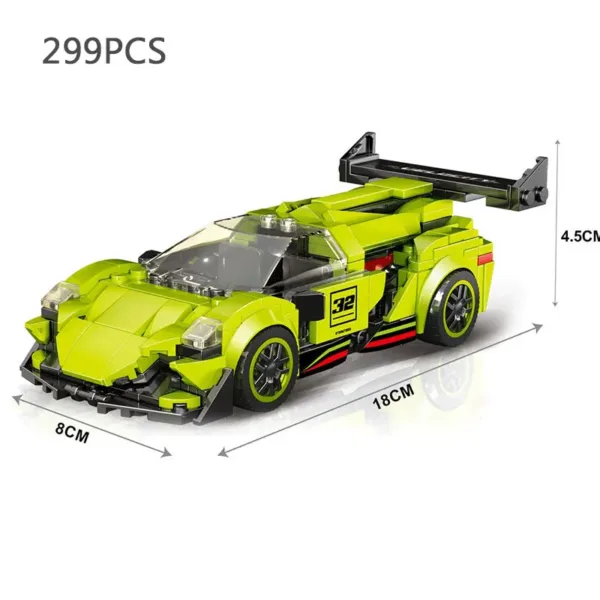 City Speed Champion Racing Car Building Blocks - Image 14