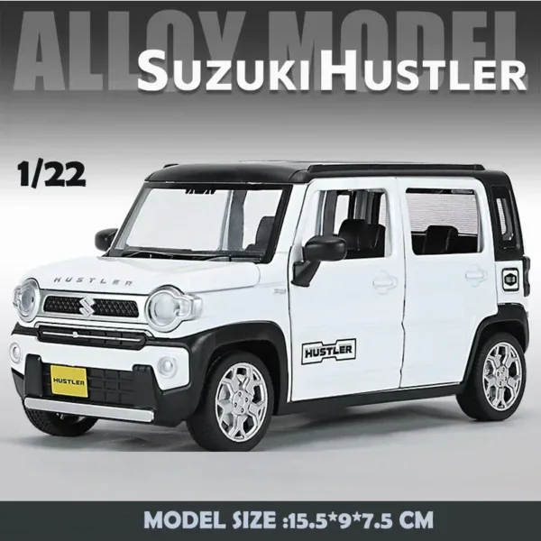 Suzuki Hustler Alloy Diecast Model Car 1:22 - Image 7