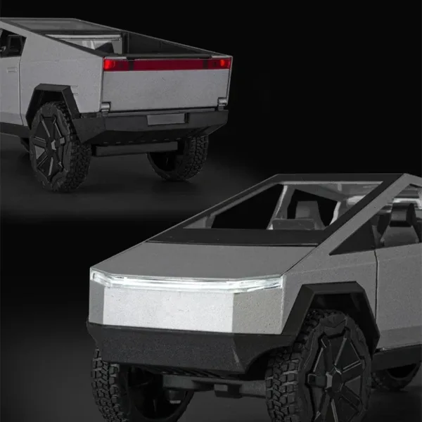 1:24 Tesla Cybertruck Alloy Model Car - Image 3