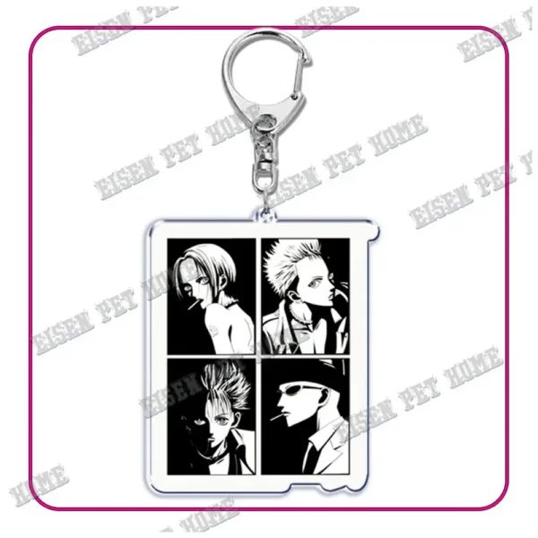 Nana Anime Keychain with Black Stones Pendant - Image 36