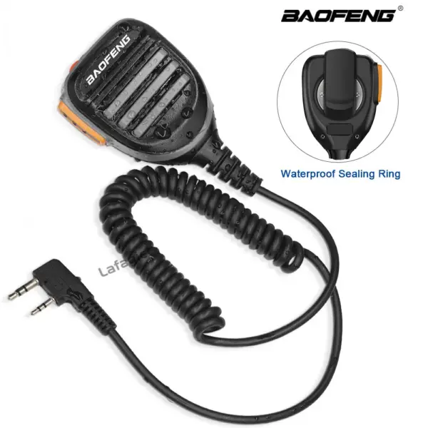 Baofeng Waterproof Speaker Mic for Walkie Talkies