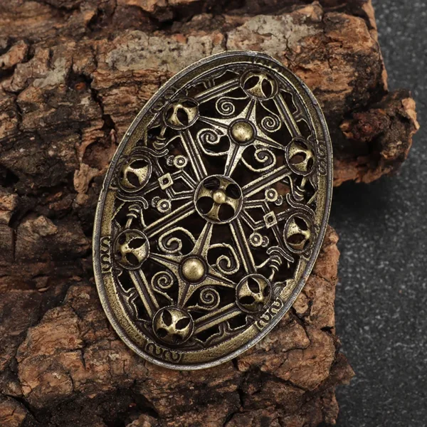 Norse Shield Brooch for Men and Women - Image 16