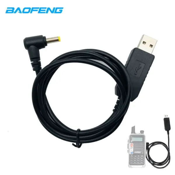 Baofeng USB Charging Cable for UV-5R Walkie Talkie - Image 2