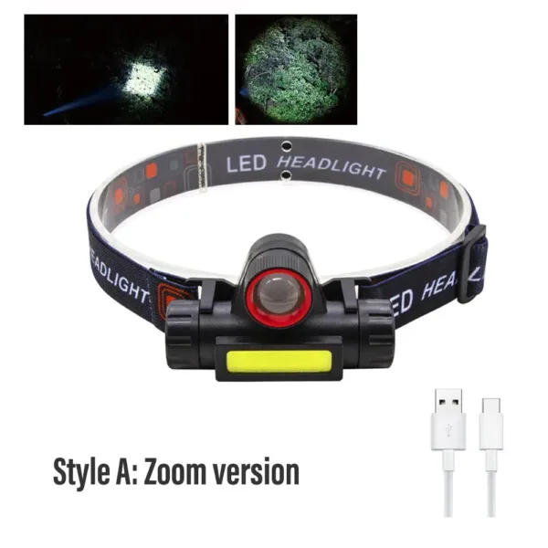 Rechargeable LED Headlamp for Outdoor Activities - Image 9