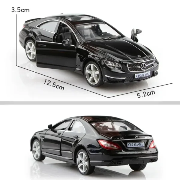 1:36 Mercedes-Benz CLS 63 AMG Diecast Model - Image 9