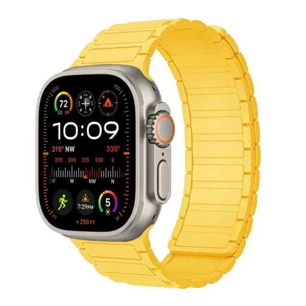 Silicone Magnetic Strap for Apple Watch 49mm 45mm - Image 24