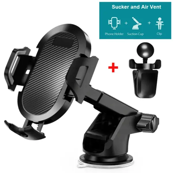 Universal Car Phone Holder with 360° Rotation - Image 7