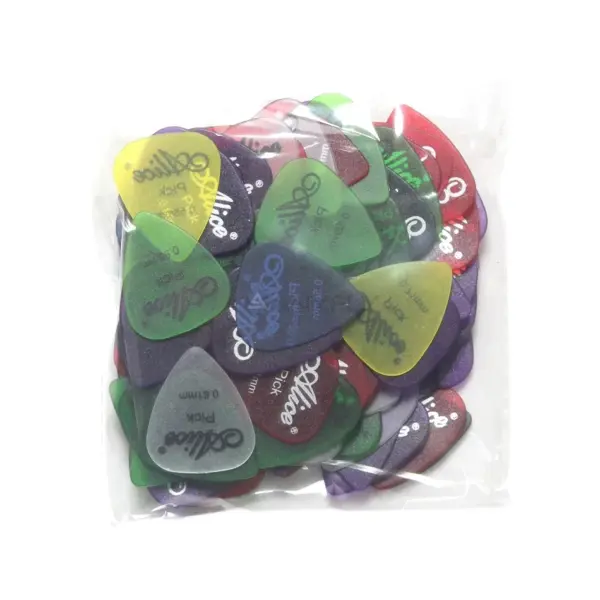 100 Assorted Matte Guitar Picks - 0.58 to 1.50mm - Image 5