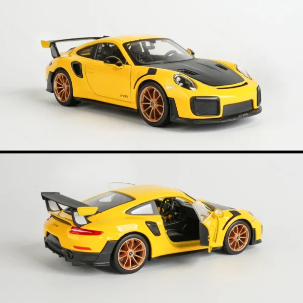 Maisto 1:24 Porsche 911 GT2 RS Diecast Model - Image 6