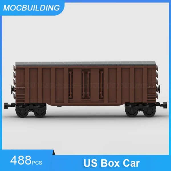 MOC Building Blocks Train Car Model Set - Image 4