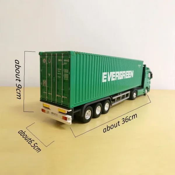 1:50 Scale Alloy Metal Truck Container Model - Image 5