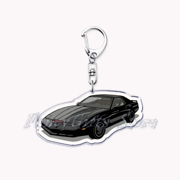 Classic Japanese Racing Cars Keychain Pendant - Image 8