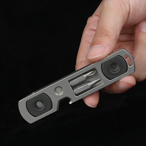 Titanium Alloy Crowbar EDC Multifunction Tool - Image 5