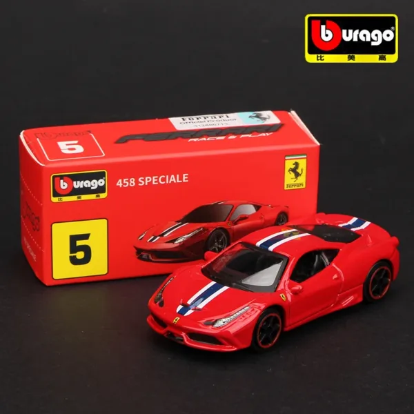 Bburago Diecast Ferrari Model Car 1:64 Scale - Image 11