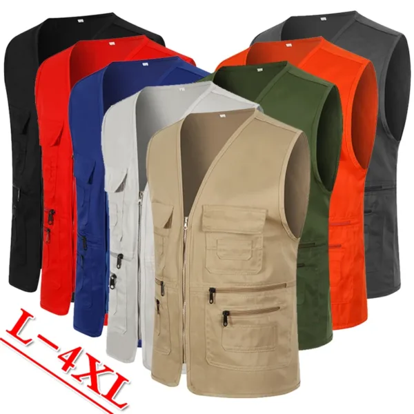 Men's Multi-pocket Casual Fishing Vest