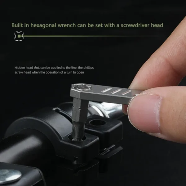 Mini TC4 Titanium Alloy Multifunction Tool - Image 3